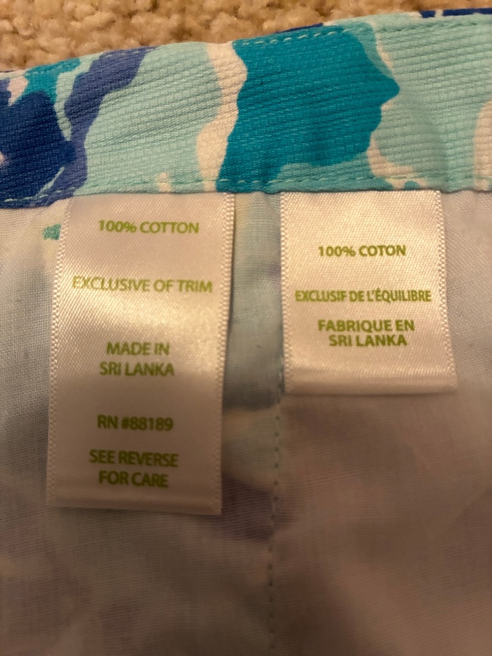 Lilly Pulitzer Magnolia Scalloped Shorts Ylang Ylang Love size 8 - Picture 6 of 7